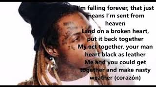 LIL WAYNE-CORAZON LYRICS Resimi