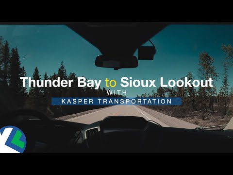 Thunder Bay to Sioux Lookout ! Traveling in Canada