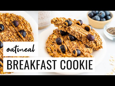 Giant Oatmeal Breakfast Cookie | Eating Bird Food