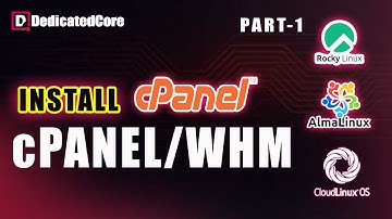 How to Install cPanel WHM on AlmaLinux- RockyLinux, Centos and CloudLinux