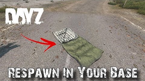 You Can Now Respawn At Your Base With This Sleeping Bag Mod!!