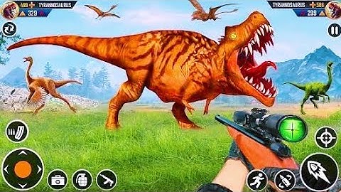 Real Dino Hunter Gameplay #02. #AndroMaze