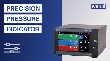 CPG2500 Precision Pressure Indicator