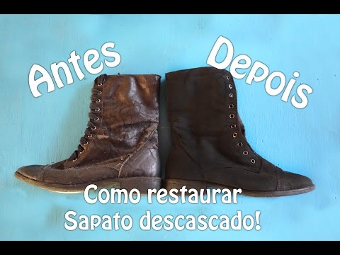 Vídeo: Como consertar sapatos de couro rachados: 13 etapas (com fotos)