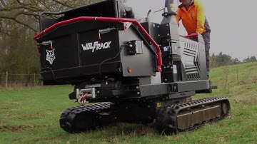 Variable Tracked Wood Chippers - Tracking Safety Guidance. Feat. Timberwolf TW 280TVGTR Wood Chipper