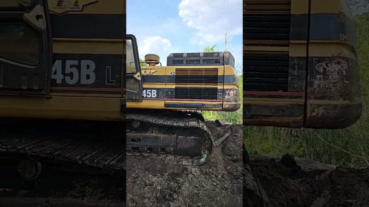 345b Cat Escavator Auction Buy #construction