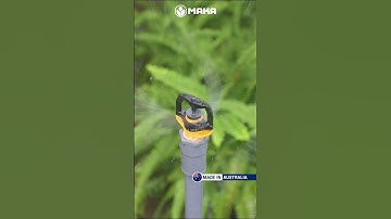 Béc tưới phun mưa quay 360 độ Rotor Rain Plus Vàng Antelco - Úc #bectuoiphunmua #tuoitudongmaka