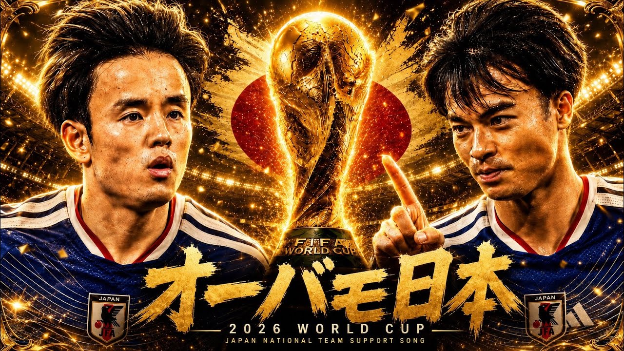 JAPAN World Cup 2026 Anthem / 日本代表 応援歌 /チャント | Our Blue