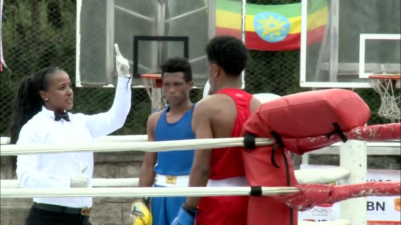 57k.g the most astonishing fight in Ethiopia boxing sport YouTube