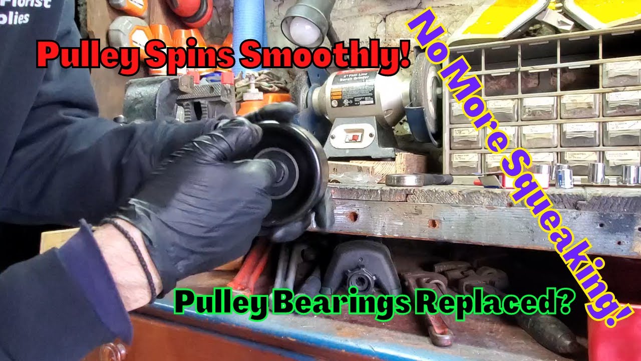 Jaguar XJR Pulley Bearing's & Oil Cooler Line Replaced YouTube