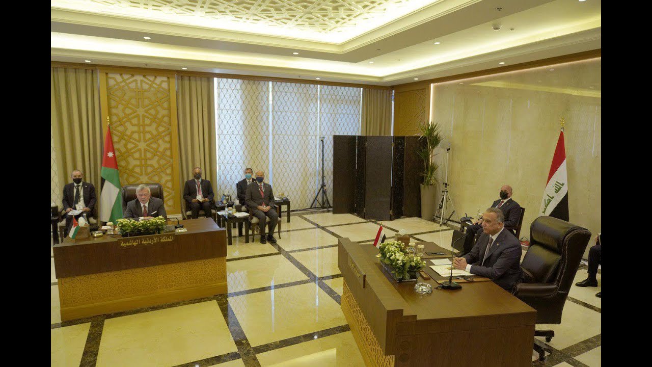 زيارة رئيس مجلس الوزراء مصطفى الكاظمي الى الاردن والمشاركة في القمة الثلاثية