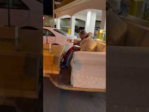 Couple Drives Motorized Couch in Kentucky