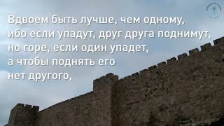 Мудрости царя Соломона: вдвоем лучше, чем одному