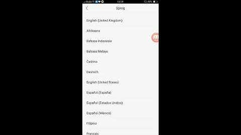 How to change language in  oppo A37