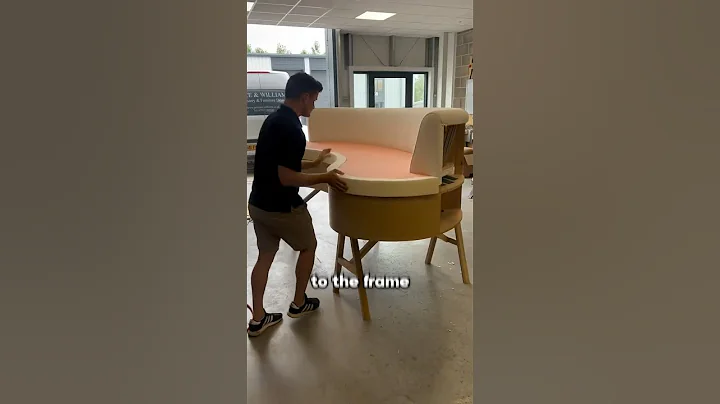 Easy Couch Build & Upholstery Hack! #craft #build #diy