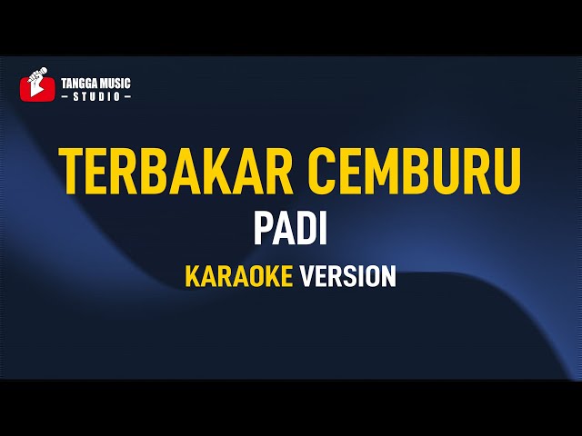 Padi - Terbakar Cemburu (Karaoke) Remastered class=