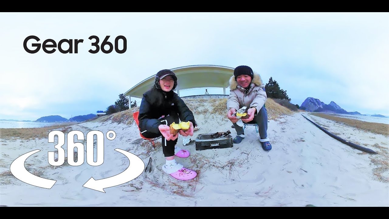 겨울 캠핑 여행의 최고의 간식은?! - 삼성 기어 360 윈터홀리데이