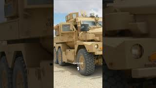 Top 3 Mine-Resistant Vehicles Known for Frontline Crew Protection #shorts