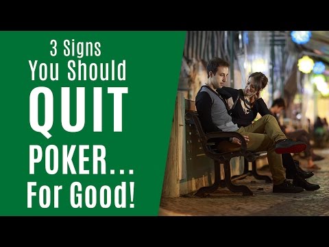 Video: Poți renunța la poker?