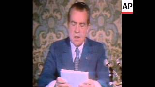 SYND 28-5-72 PRESIDENT NIXON SPEAKS ON RUSSIAN TV