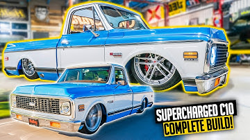 Building a Slammed & Supercharged LS3 1970 C10 in ONE EPISODE!