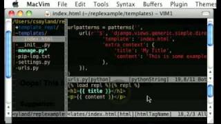 Celebrity Screencast - django-template-repl Wealth