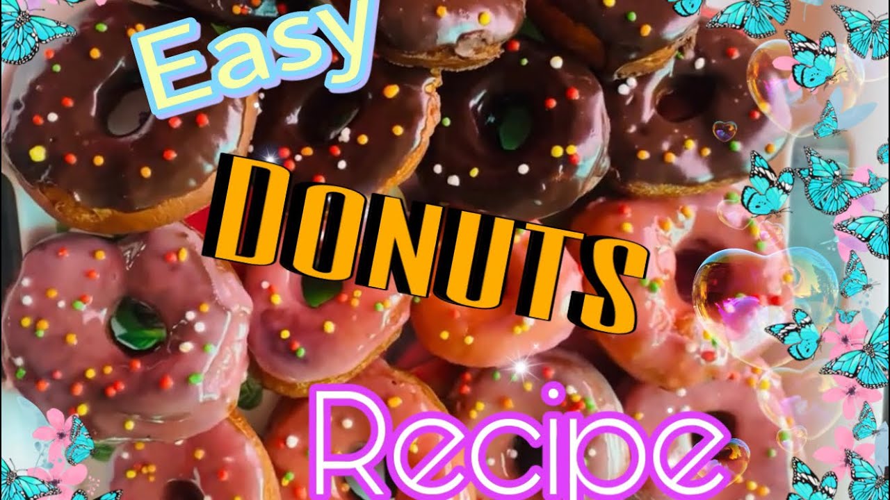 Easy Donuts Recipe সহজ ডোনাট রেসিপিdonutডোনাট Blessing JB YouTube