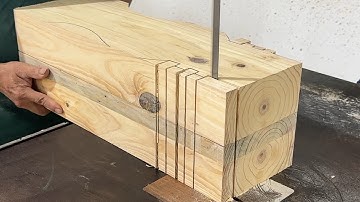 Video Tutorial To build A Table With Amazing Curves Will Make You Satisfied // Skillful Woodworking