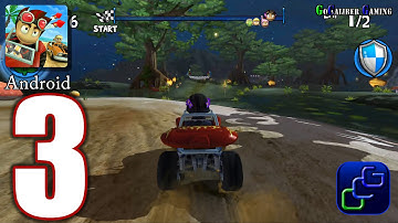 Beach Buggy Racing Android Walkthrough - Part 3 - Coconut Cup 1 - 6