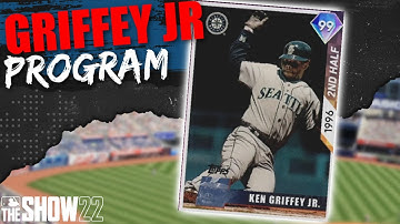 How To Complete Ken Griffey Jr (99 Overall) Program | MLB THE SHOW 22 | NO MONEY SPENT