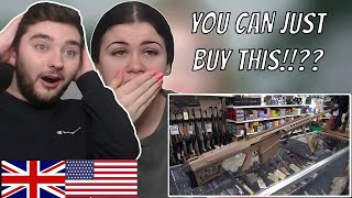 British Couple Reacts to 5 Guns The Government Doesn't Want You To Have...