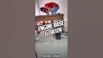 Welding the Elevator Motor Base | Professional Technician at Work 🔧🔥