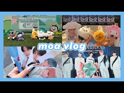 MOA Vlog ♡ Hyperfocus : TXT VR Concert + Ppulbatu TXT Popup Shop in Los Angeles ♡ [MOA-LOG/모아로그]