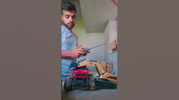 Rc jcb toy engineering vehicle model remote control #shorts