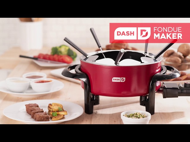 Dash Deluxe Fondue Maker Aqua