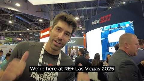 Come visit the booth, SolarEdge at RE+ 2025 Las Vegas