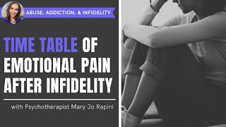 Time Table of Emotional Pain After Infidelity