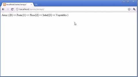 Beginner PHP Tutorial 39 Associative Arrays