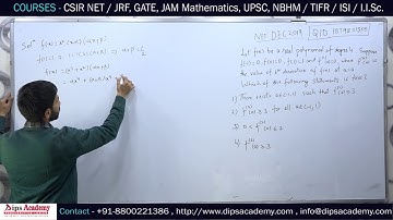 CSIR NET DEC 2019 - Solution for Q ID 1879801805 | Real Analysis | Dips Academy