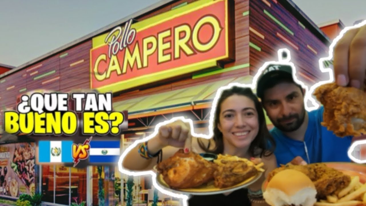 PROBÉ EL POLLO CAMPERO de GUATEMALA ¡Esto SI me lo esperaba!