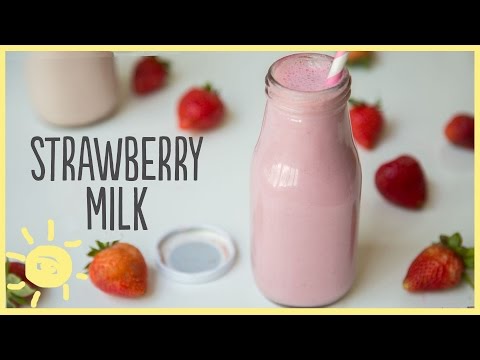 eat-|-strawberry-milk,-homemade-(only-4-ingredients!)