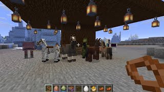 Riding all the rideable mobs in Creative Minecraft! Land, sea and air!