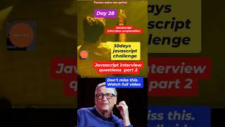 Learn javascript 30days challenge #javascript #webdevelopment #trending #trendingshorts