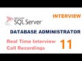 Real time ms sql server dba experienced interview questions and answers interview 11