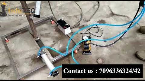 Automatic pneumatic double axis welding machine | Final year engineering project