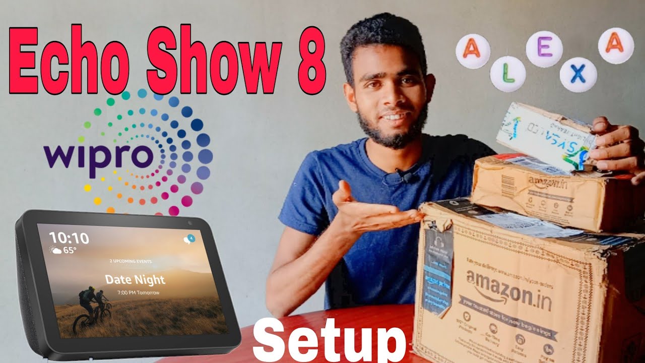 Alexa Echo Show 8 | Wipro Bulb | Syska Plug | Complete Setup | Smart Home | 3 Product Setup