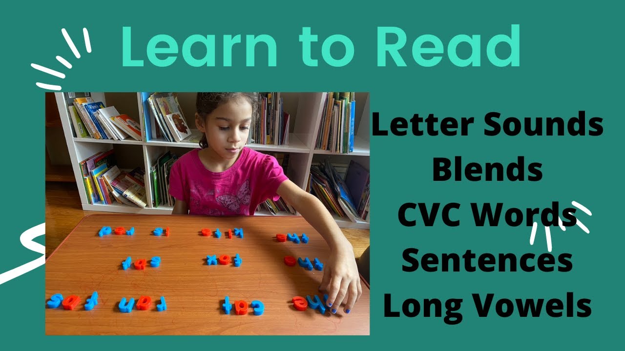 How To Teach Children to Read with Magnetic Letters