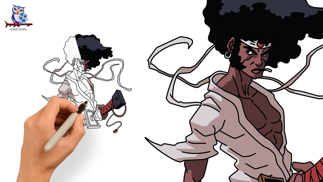 Afro Samurai Concept Released In PLAY Magazine Illustration By Paul  Sullivan | absolutearts.com