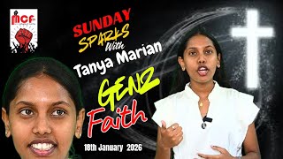 Sunday Sparks-Genz-Faith -By Tanya Marian-18-01-26