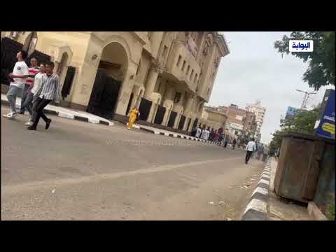 إخلاء محيط محكمة إيتاي البارود قبل بدء محاكمة المت هم في واقعة ياسين طفل دمنهور